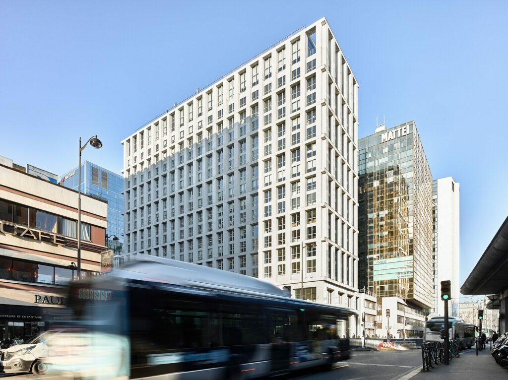 L’immeuble de bureaux Ibox, près de la gare de Lyon